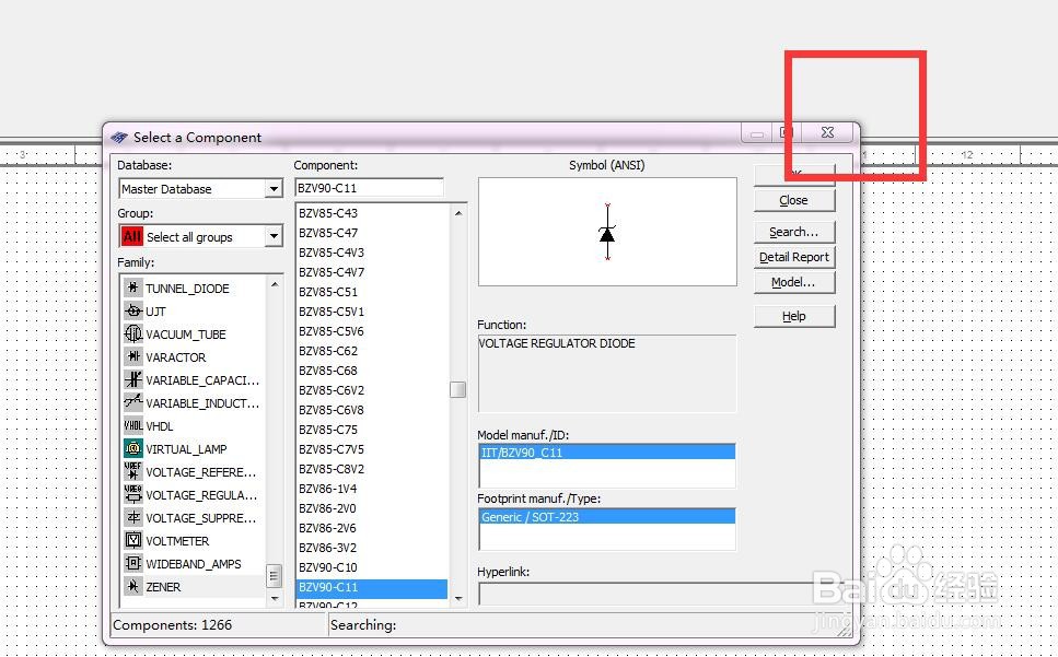 如何使用Multisim绘制BZV90-C11二极管？