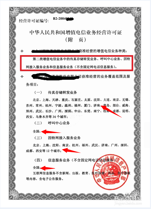 跨地区增值电信业务类型有哪些