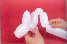 魔法气球造型教程系列之：[15]松鼠