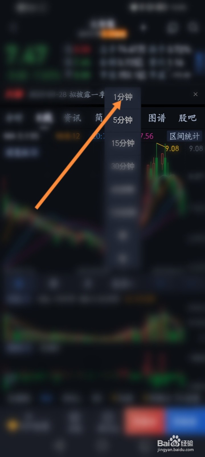 大智慧如何看1分钟k线