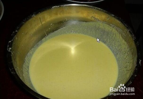 制作美味可口的蛋糕