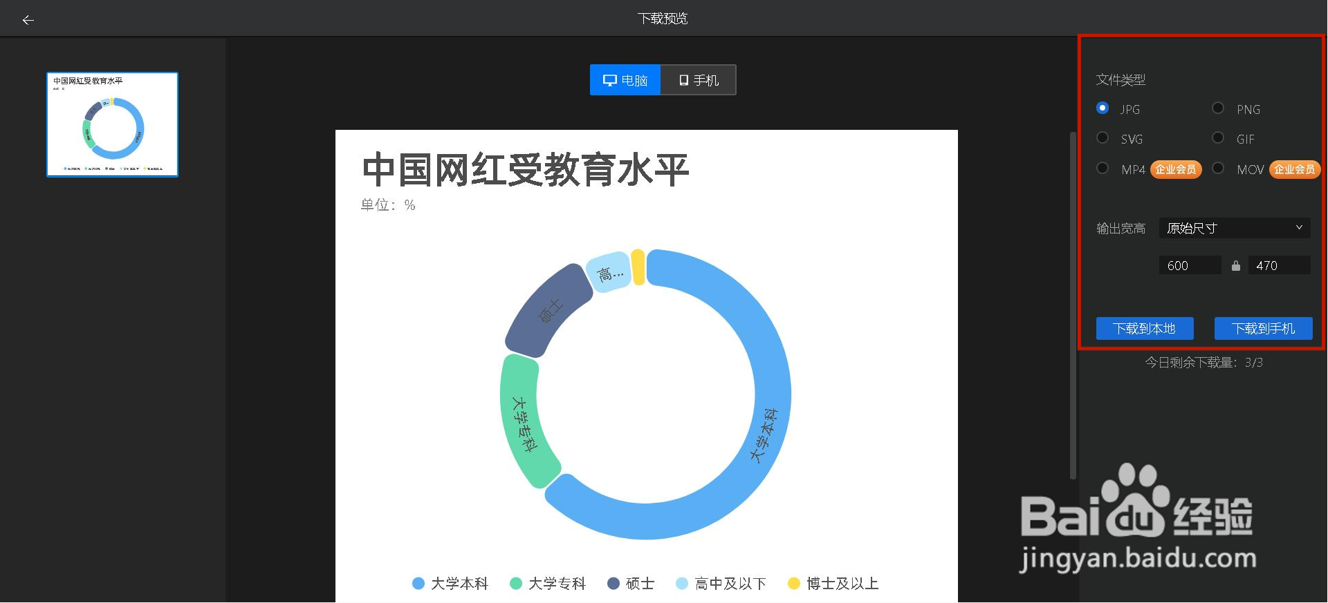 如何用镝数图表制作圆角的基础环形图？