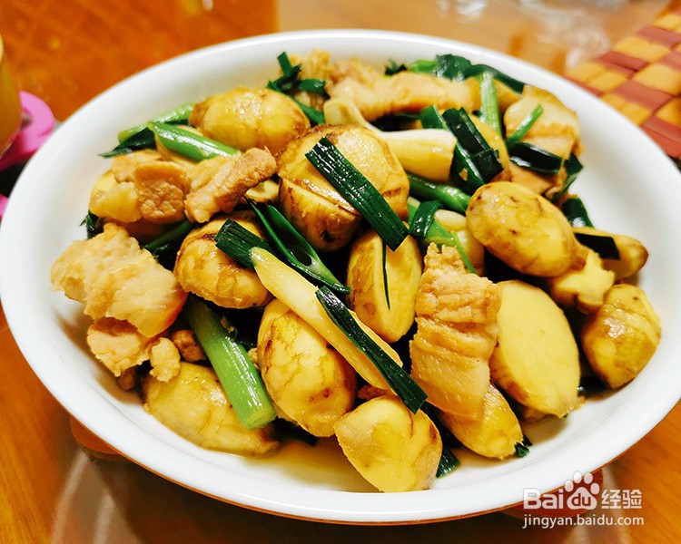 家常慈姑焖猪肉