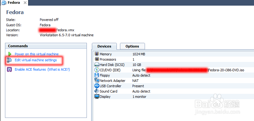 虚拟机安装Linux系统fedora