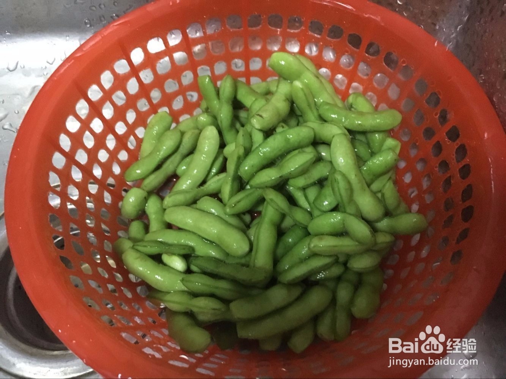 如何简单做盐水毛豆