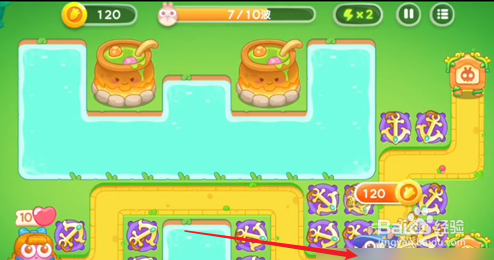 保卫萝卜4绿野奇缘38关攻略图解法攻略