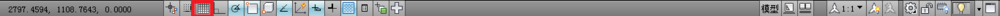 AutoCAD2013栅格设置
