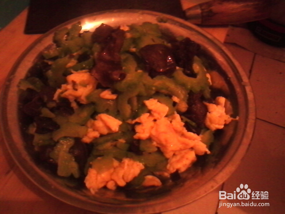 教你做素食老虎：[2]三色苦味菜