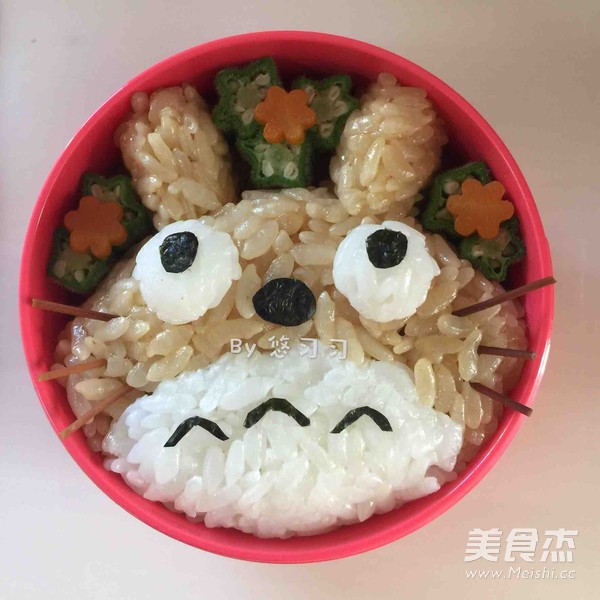龙猫便当的做法