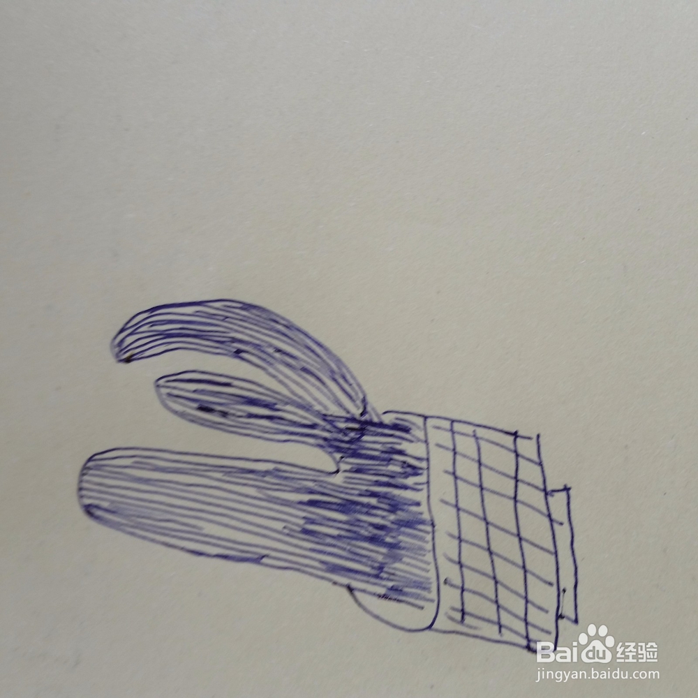 儿童简笔画仙人指盆栽