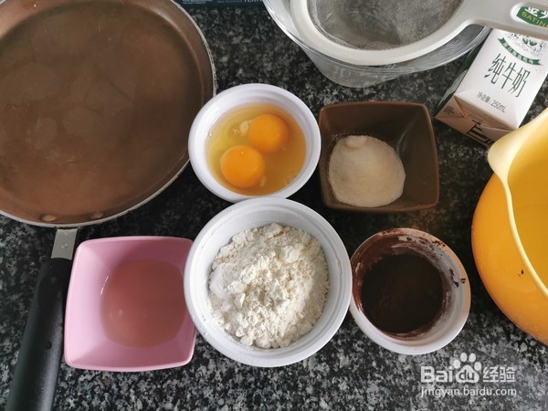 可可千层蛋糕的做法