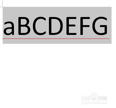 WPS如何转换字母大小写
