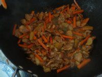 酸甜萝卜炒瘦肉