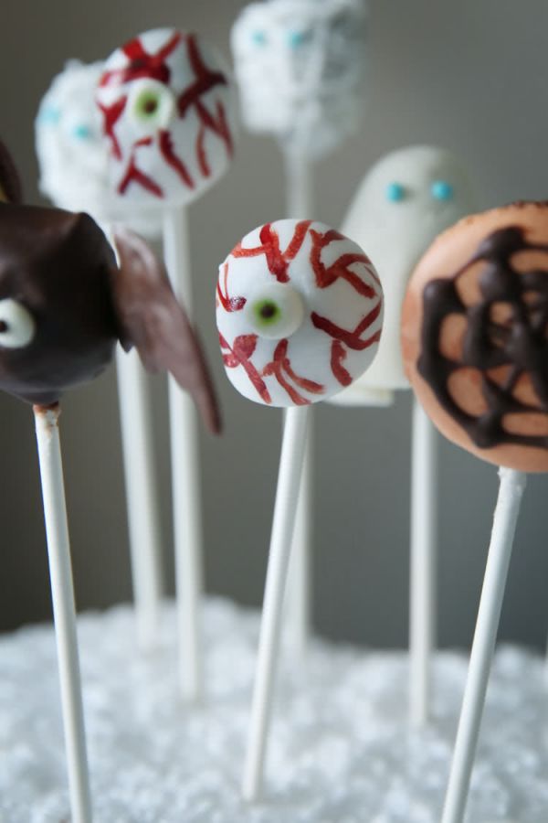 万圣节棒棒糖蛋糕