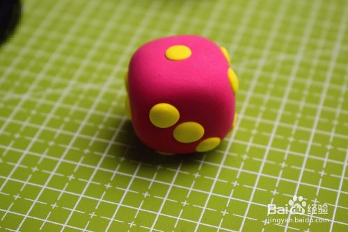 超轻黏土骰子教程超轻粘土做简单的色子 百度经验