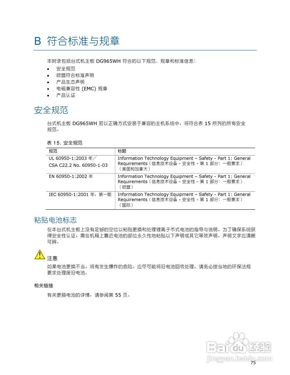 Intel DG965WH型主板说明书:[8]