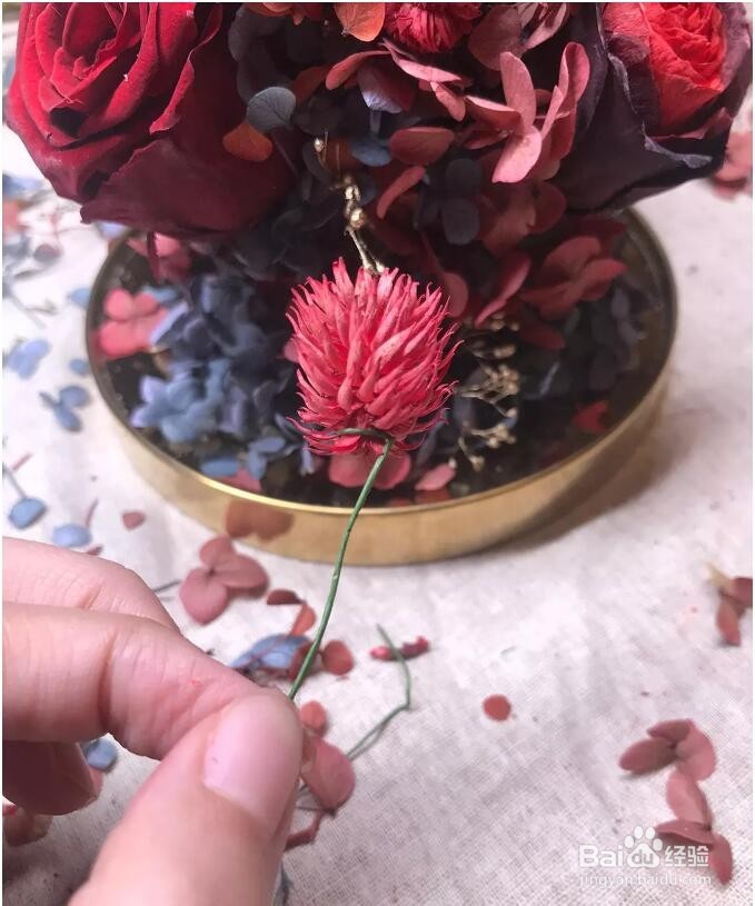 永生花制作方法