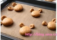 巧克力小熊面包