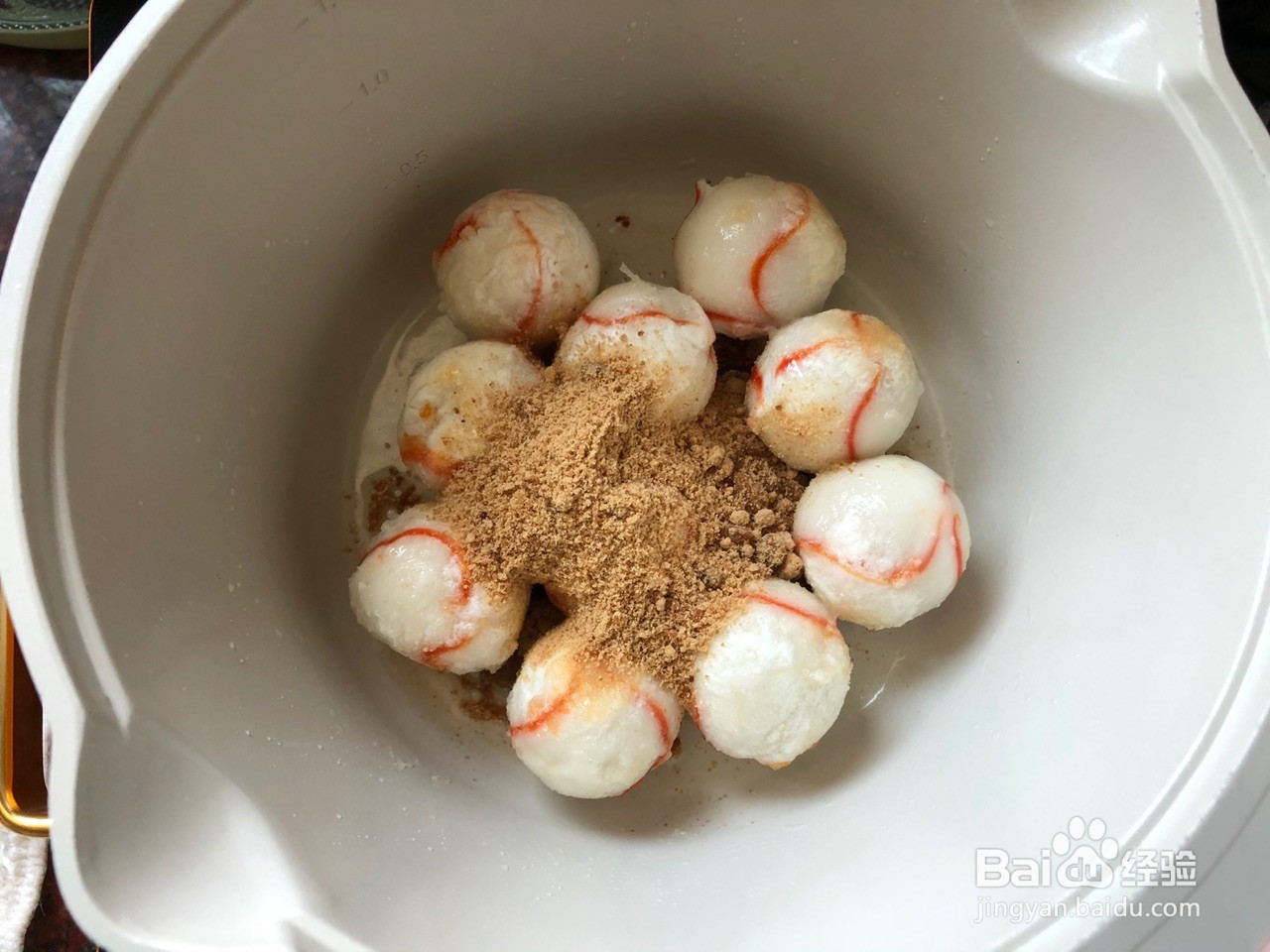 红糖油汤圆的做法