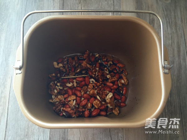 面包机版核桃花生糖