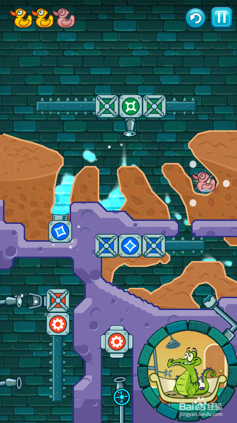 顽皮小鳄鱼爱洗澡3-20水帘洞怎么过