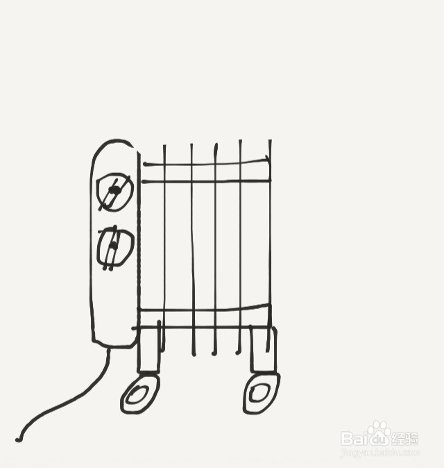 涂鸦系列之如何画暖风机