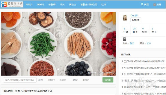 如何在经络关节网在线查找人体穴位