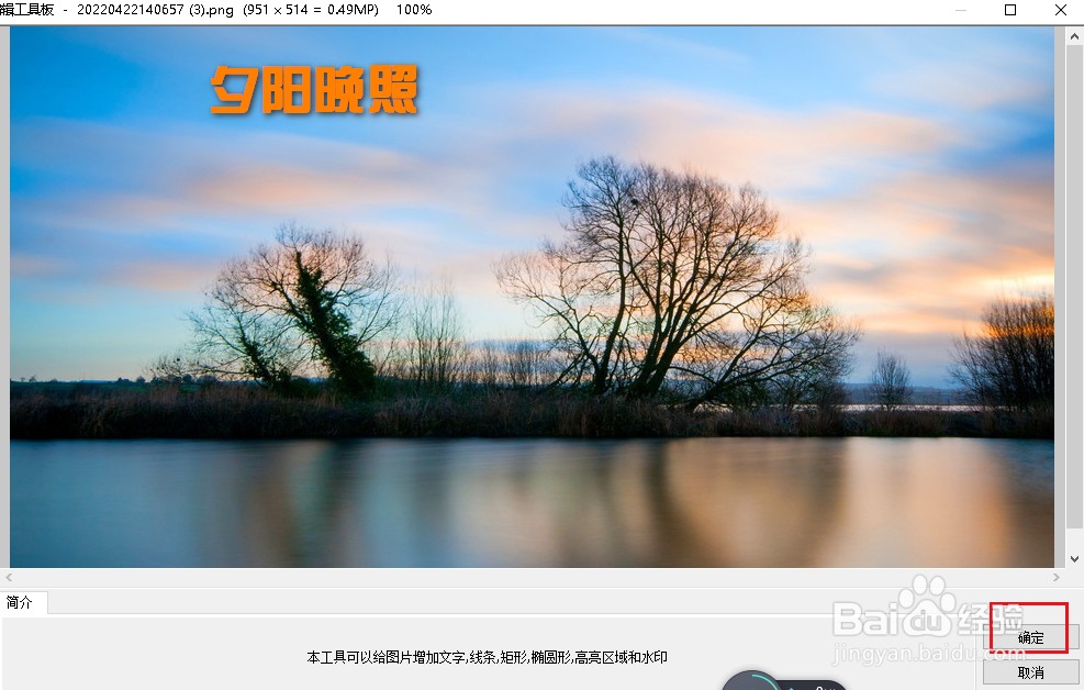 FastStone Image Viewer为图片添加文字