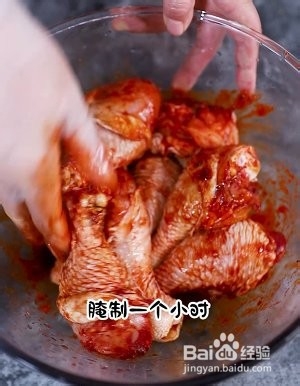 奥尔良鸡腿的做法