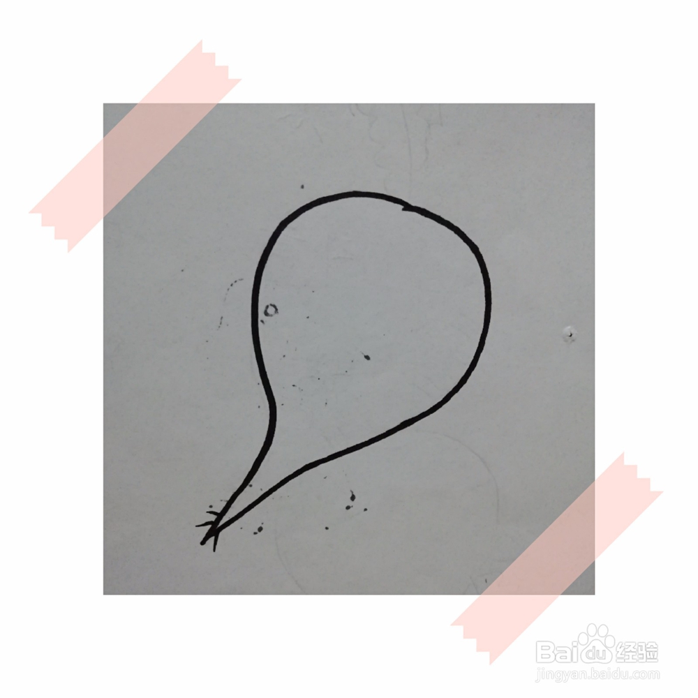儿童简笔画教程画萝卜