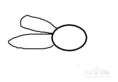 小白兔吃胡萝卜怎么画？