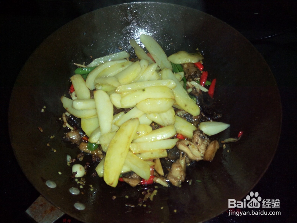 干锅鸡的家常做法