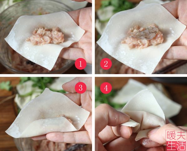 鲜肉鲜虾馄饨 云吞