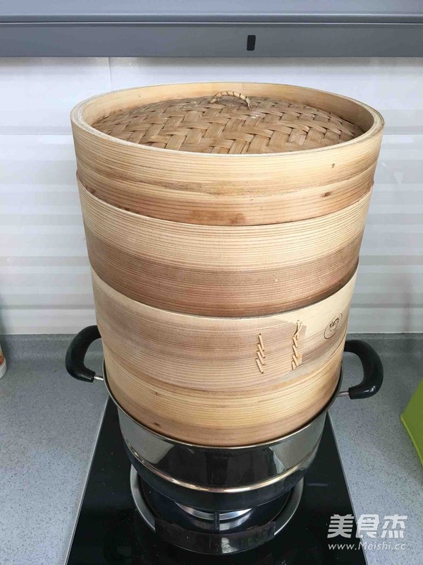 紫薯玫瑰花馒头