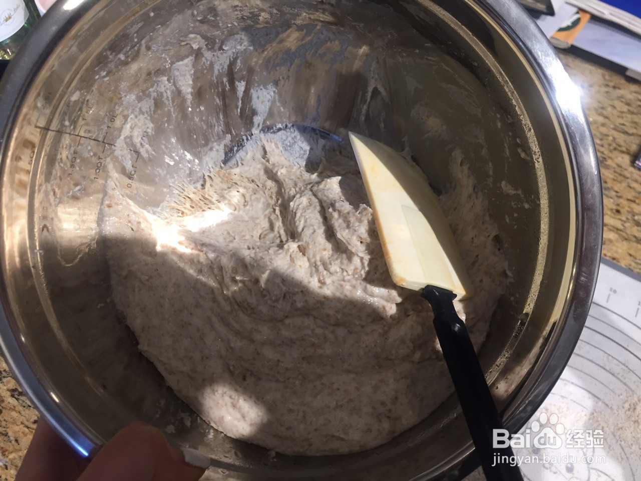 一朵全麦面包的做法