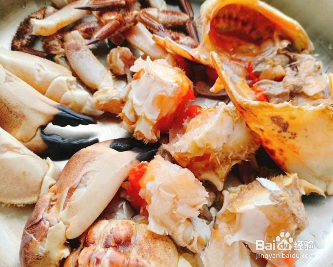 海鲜蟹——咖喱面包蟹