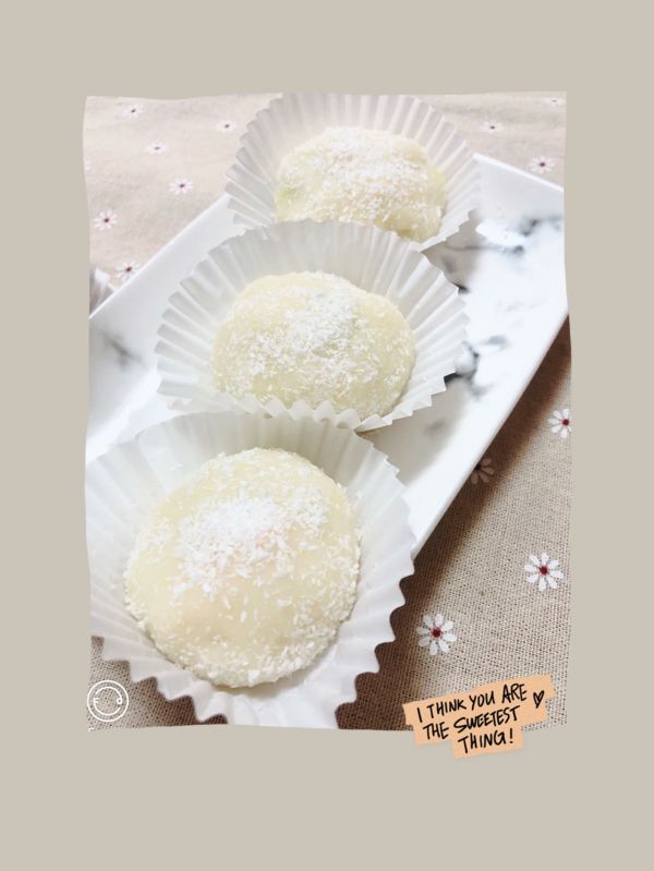 椰汁芒果糯米糍