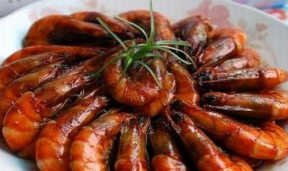 年夜饭红烧大虾