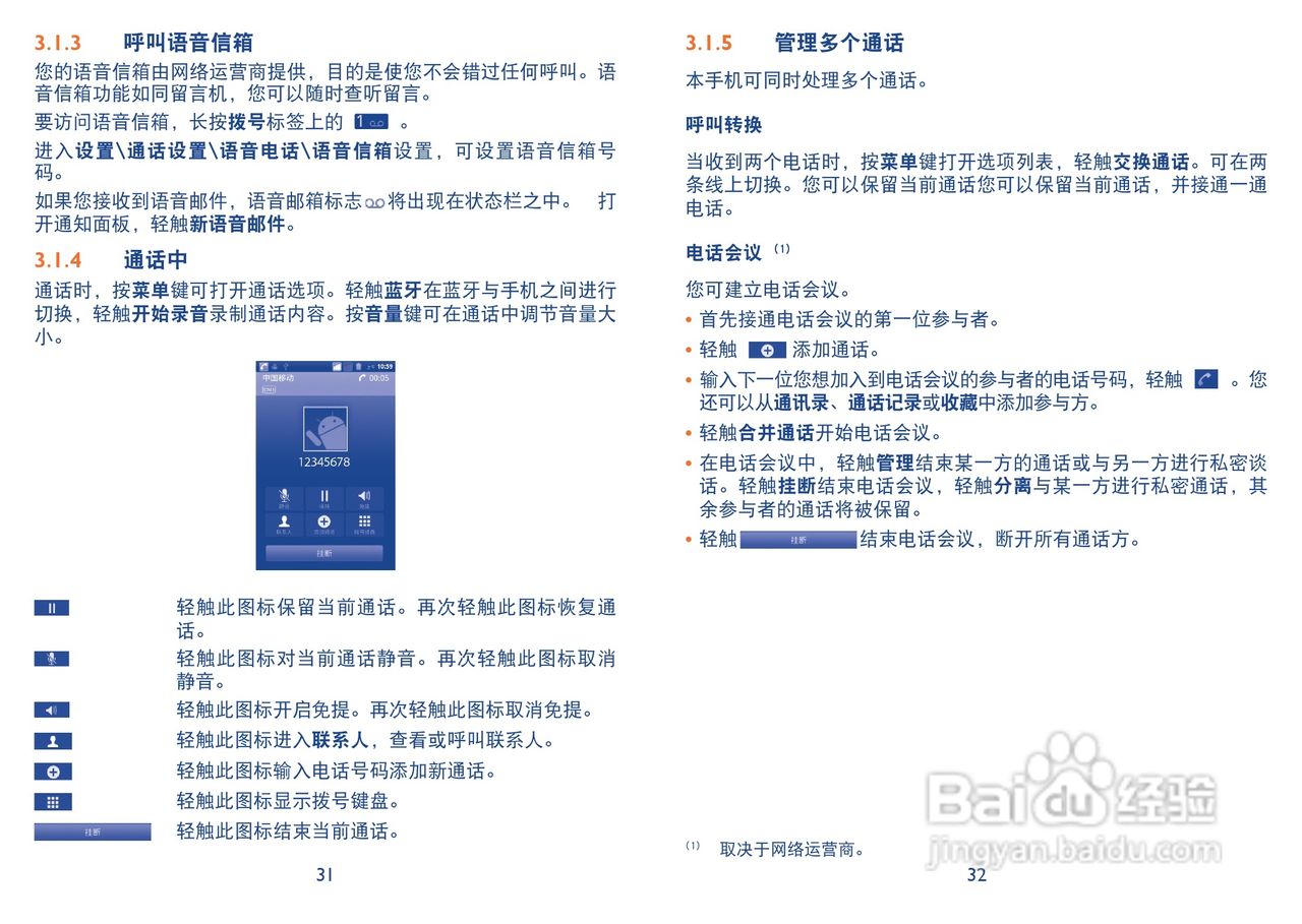 阿尔卡特 onetouch 985手机说明书:[2]