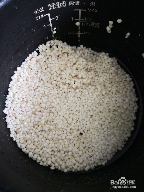 东北高梁米水饭的做法