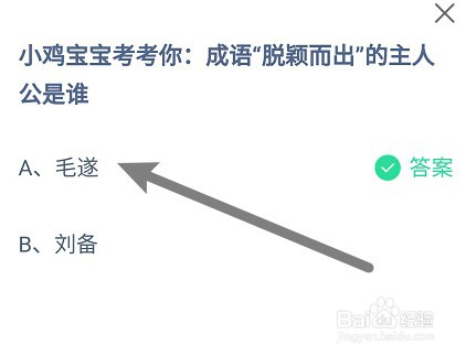 蚂蚁庄园：成语