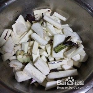 养生食补鱼香茄子的做法