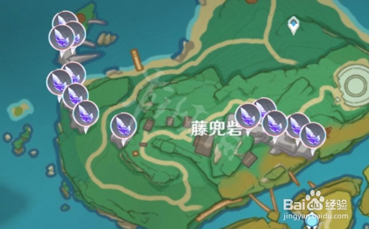 原神晶化骨髓位置分布图