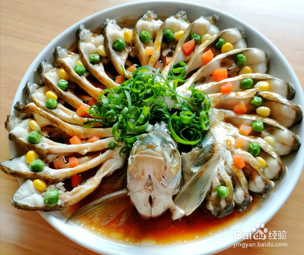 孔雀开屏鱼的做法