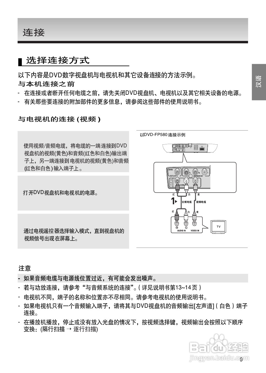 三星DVD-FP580使用说明书:[1]
