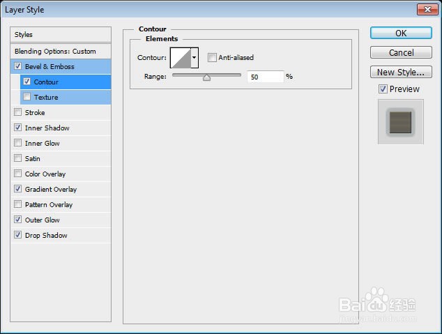 如何在Photoshop中制作缝合牛仔布文字效果