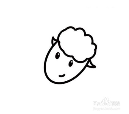 怎么画出可爱的小绵羊？