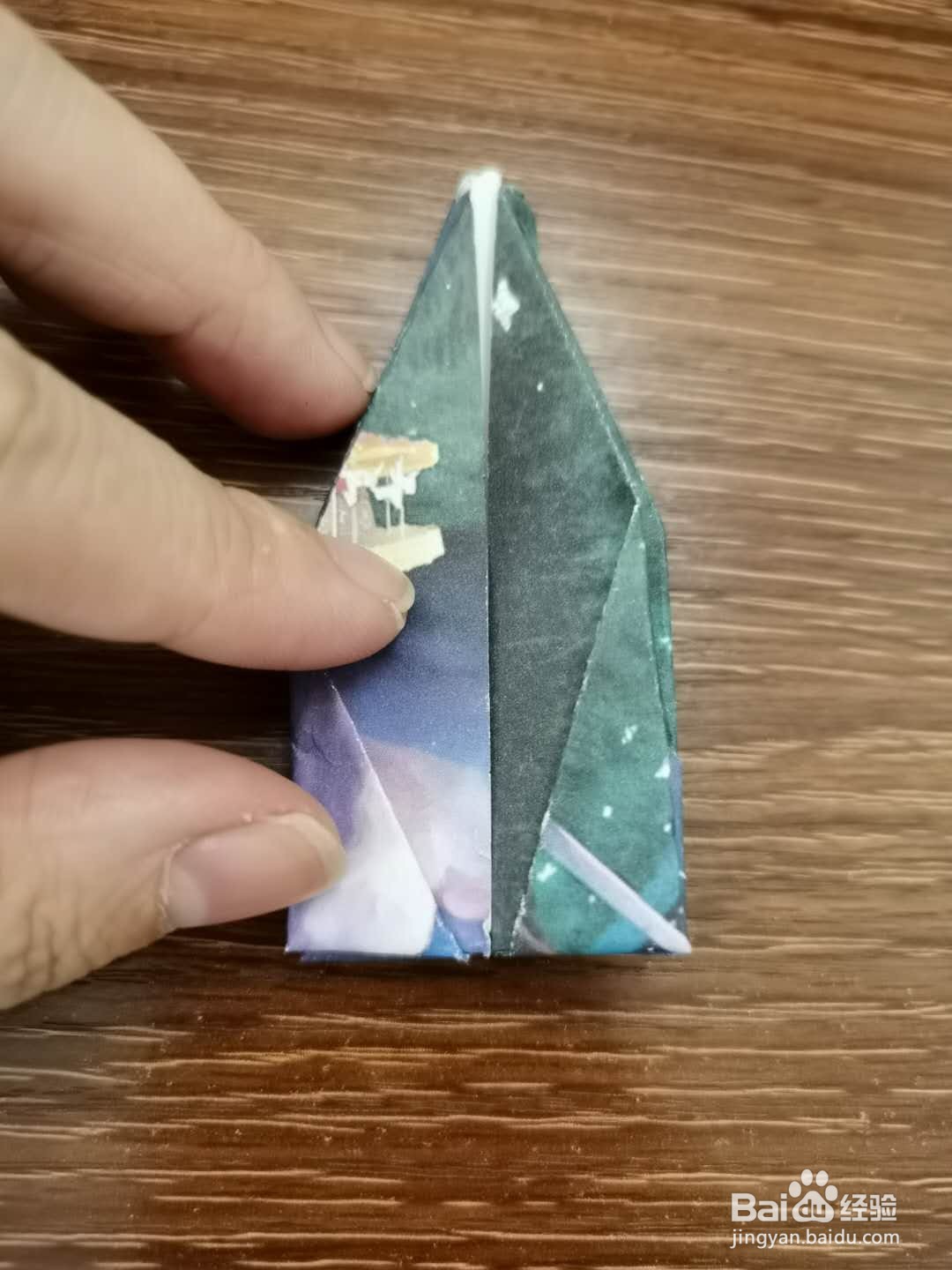 千纸鹤折纸步骤图