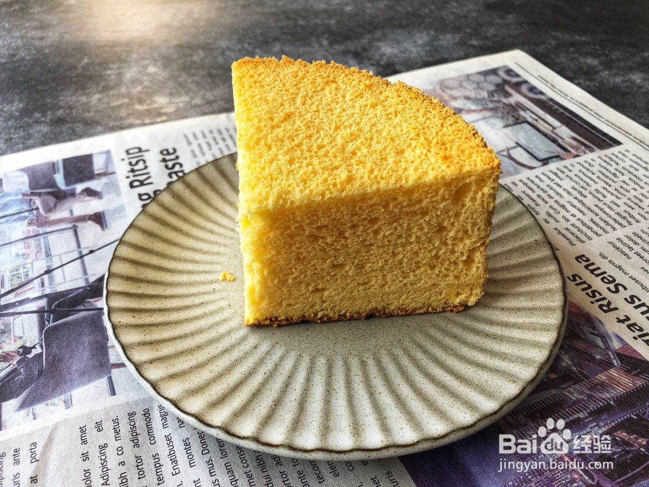 唇齿留香的黄油戚风蛋糕的做法