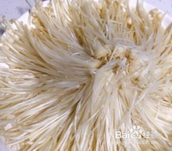 油泼金针菇怎么做